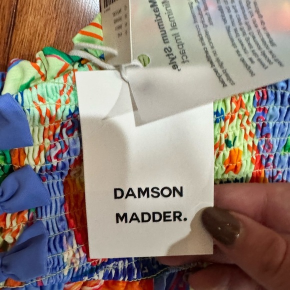 Colorful Ruffled Bikini Top - Picture 6 of 8